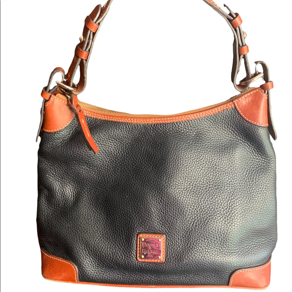 Dooney & Bourke Pebble Grain Hobo Bag Black